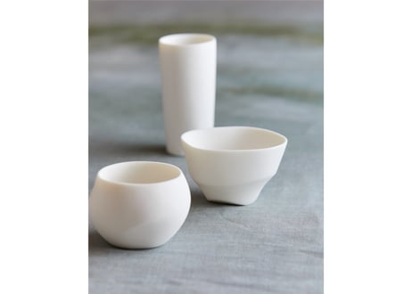 外川ひろみ ぐい吞み 筒/Sake Cup Tsutsu