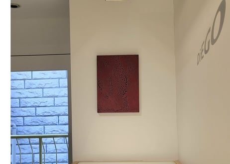 宮崎優花/Yuka Miyazaki　Cracked ashes painting/r 2022
