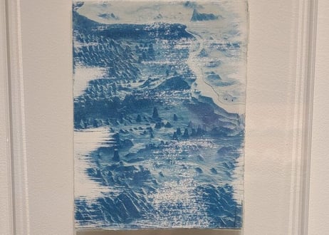 植田爽介　into the blue (imitation mountain)