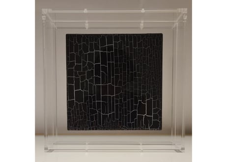 宮崎優花/Yuka Miyazaki　Cracked ashes painting/s 2022