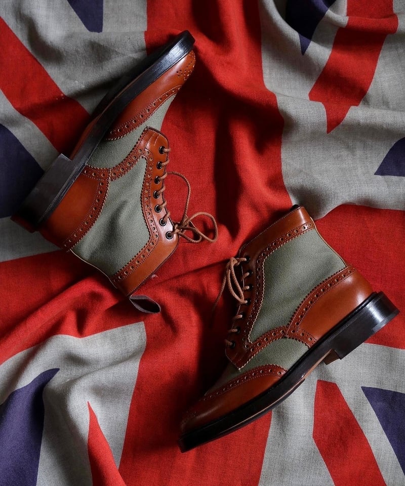 Tricker's × UW / Country Brogue Boots / Combi |...