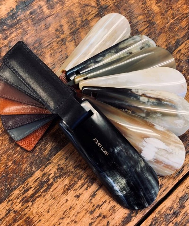 John Lobb London Folding Shoe Horn / Calf | UNI