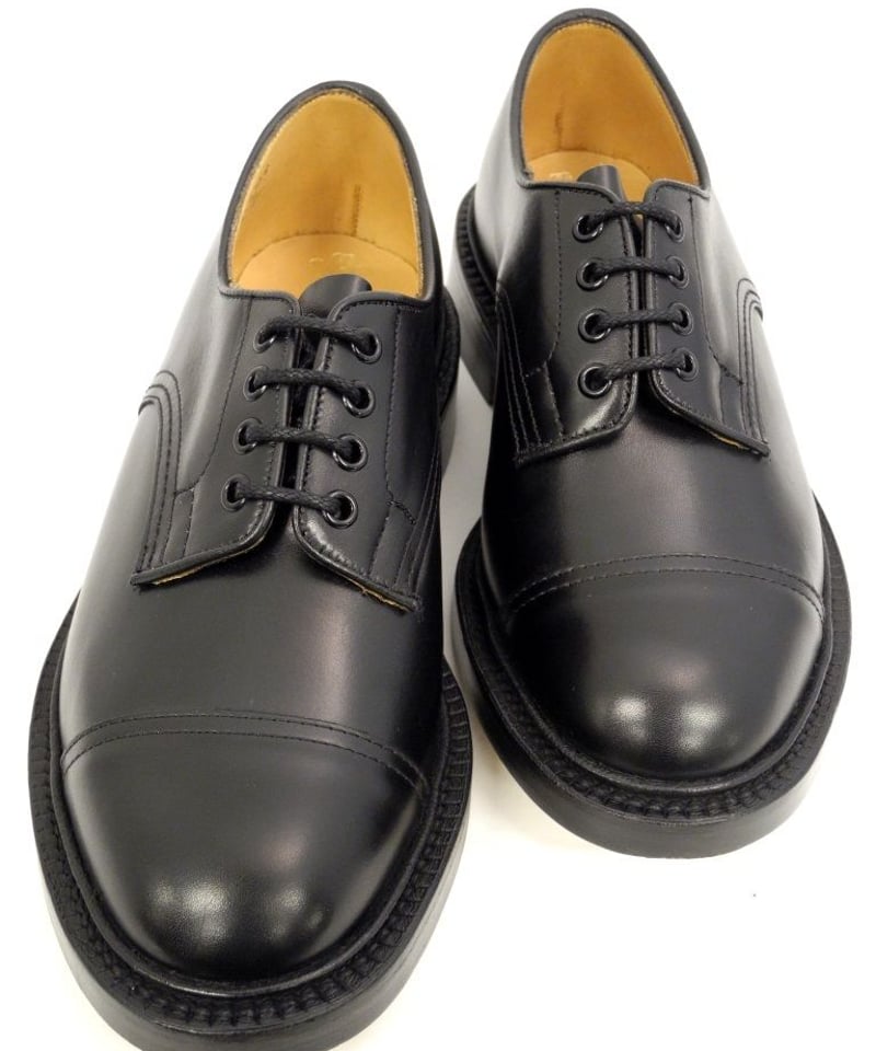 箱シューツリーは付属しませんTricker's M7195 Cap Toe Shoes Black UK8