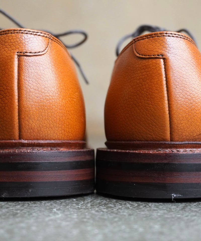 GRANT STONE】Country Derby Cognac Pebble Grain 