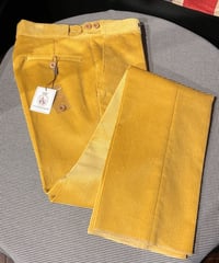 Cordings / Corduroy Trousers(Side Adjuster) / Yellow