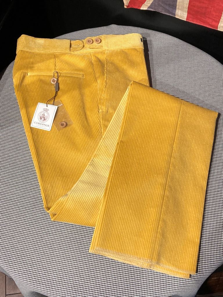 Cordings / Corduroy Trousers(Side Adjuster) / Y...