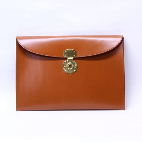 Rutherfords / Folio Case with 806 Lock / Ginger Nut