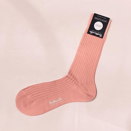 Pantherella / Cotton Socks / Dusky Pink