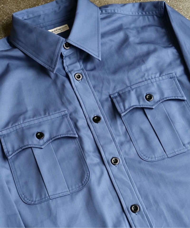 UNION ORIGINAL IRVIN WORK SHIRT ユニオン ワークシャツ-