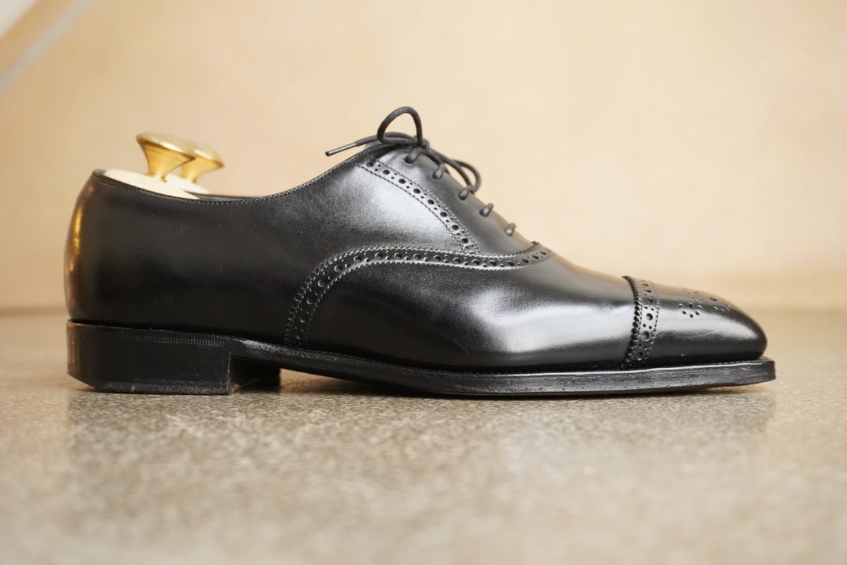 【EDWARD GREEN】ASQUITH Black 6/6h E