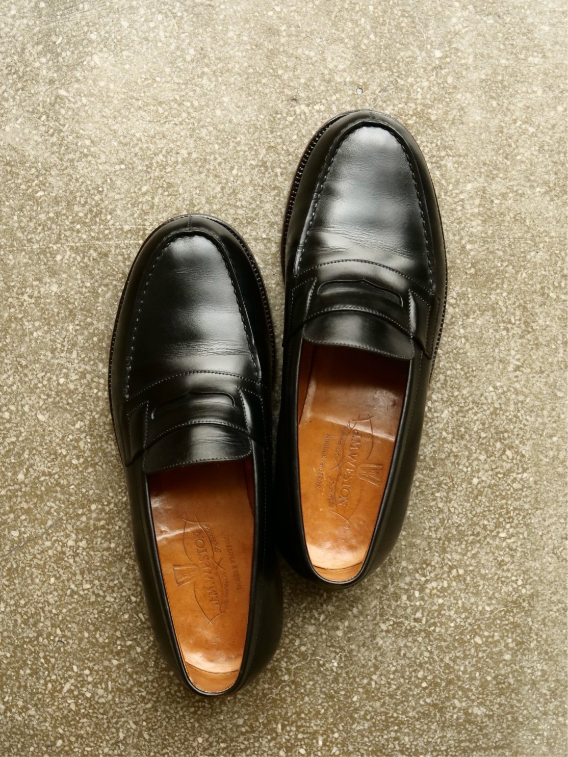 売約済】JMウエストン 180 ローファー 5ハーフE 【J.M.WESTON 