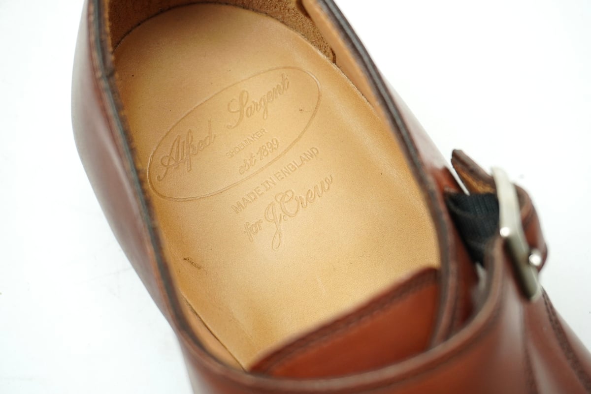 Alfred Sargent】J.Crew別注 BRN W-Monk 7h F | UNIO