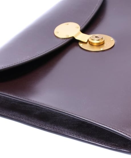 Rutherfords / Folio Case with 806 Lock / Chocolate