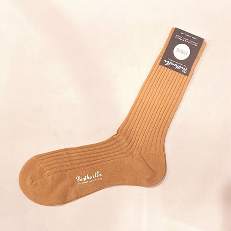 Pantherella / Cotton Socks / Lt Khaki