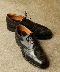 【90's Dead Stock GIEVES & HAWKES】Full Brogue Shoes UK8F