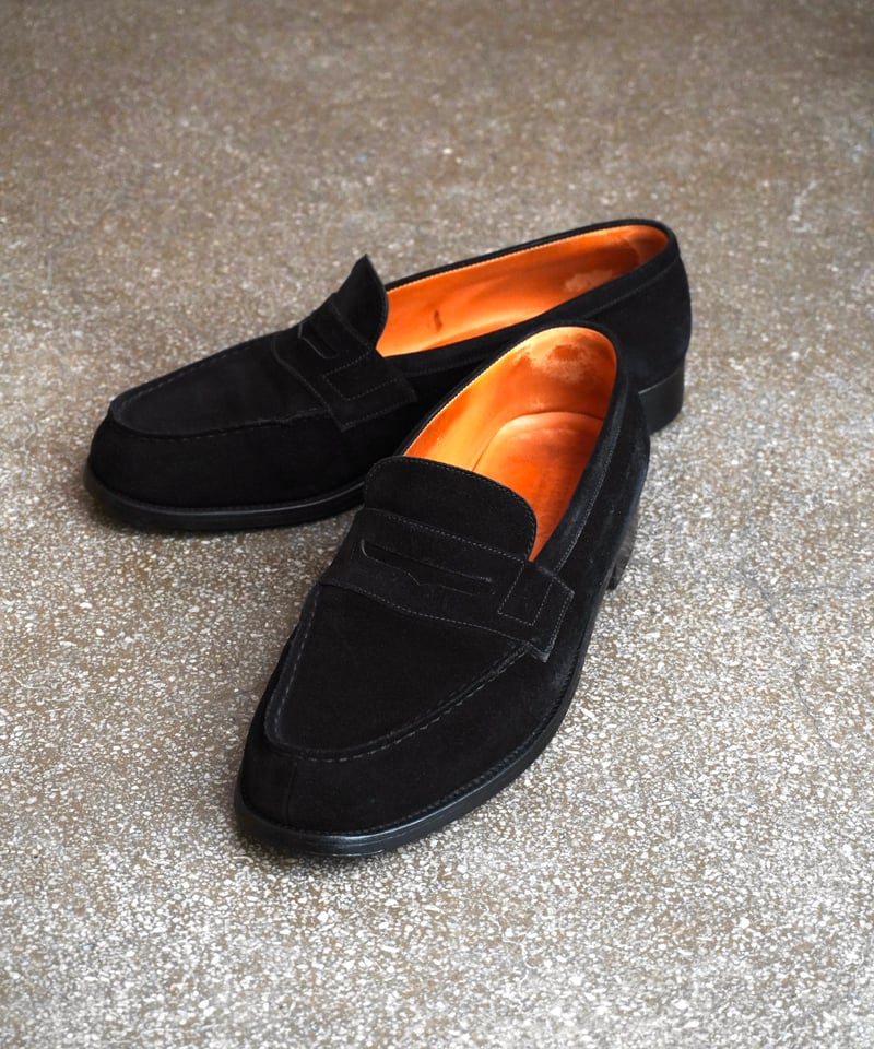 J.M.WESTON】Signature loafer#180 Black Suede 7 J.M.WESTON】Signature loafer#180 Black Suede 7