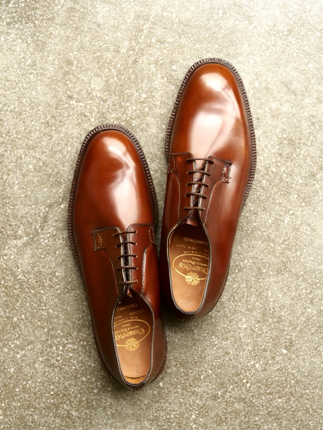 チャーチ 値下げ 一時値下げ】Church's チャーチ Burwood ネイビー 55F