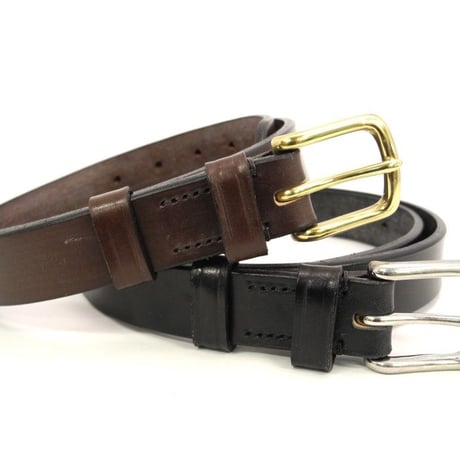 Martin Faizey × UW / Saddle Leather Belt / 1.0 inch
