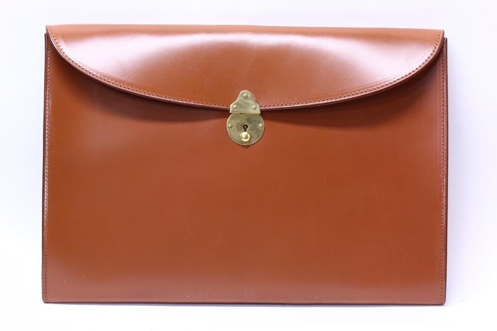 Rutherfords / Folio Case with 808 Lock / Ginger Nut