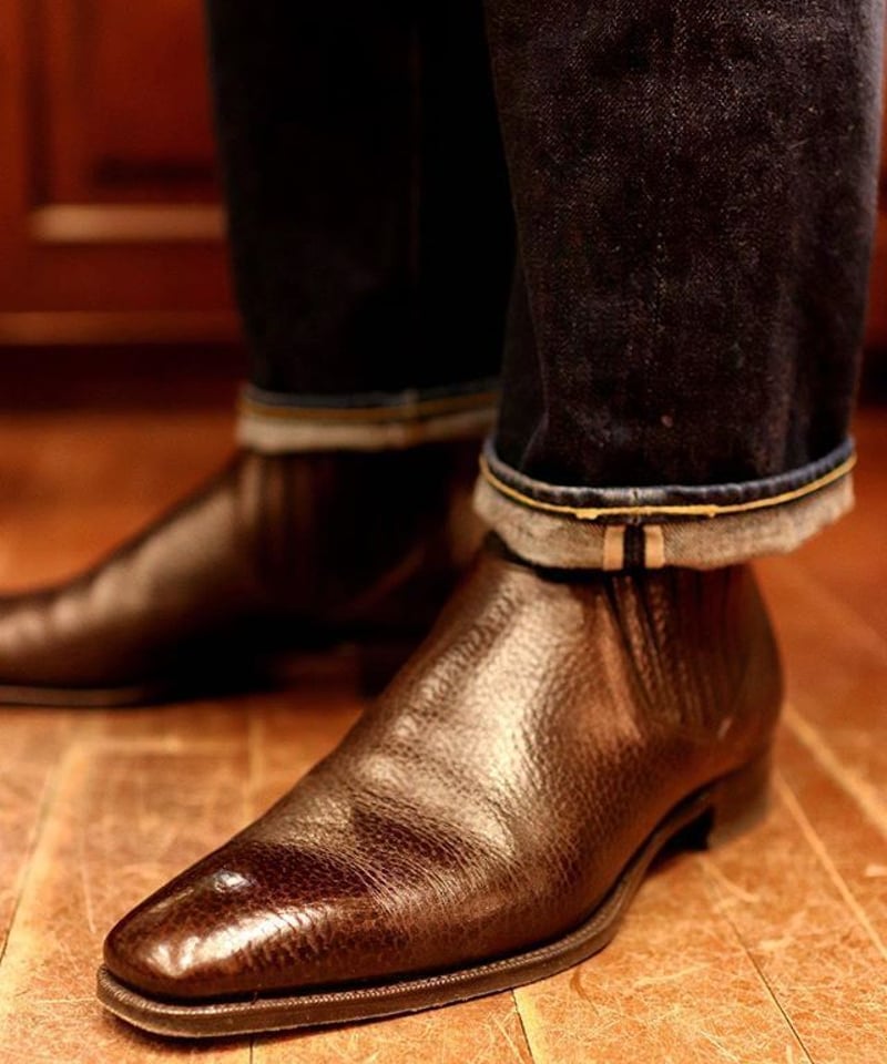 新品同様レベル ガジアーノガーリングARRAN7Dダントツに美しいブーツ