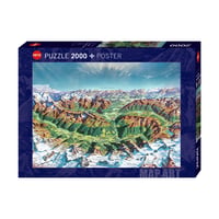 30069  Heinrich Caesar Berann : Alpine Mountain World