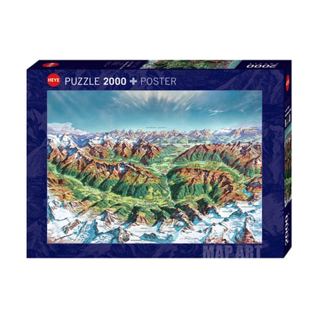 30069  Heinrich Caesar Berann : Alpine Mountain World