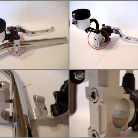 マスターシリンダーアダプター　MCA-05-BH-S　配線Kitなし（取り付けボルトのみ付属）