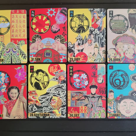 Chinese Lenormand card deck
