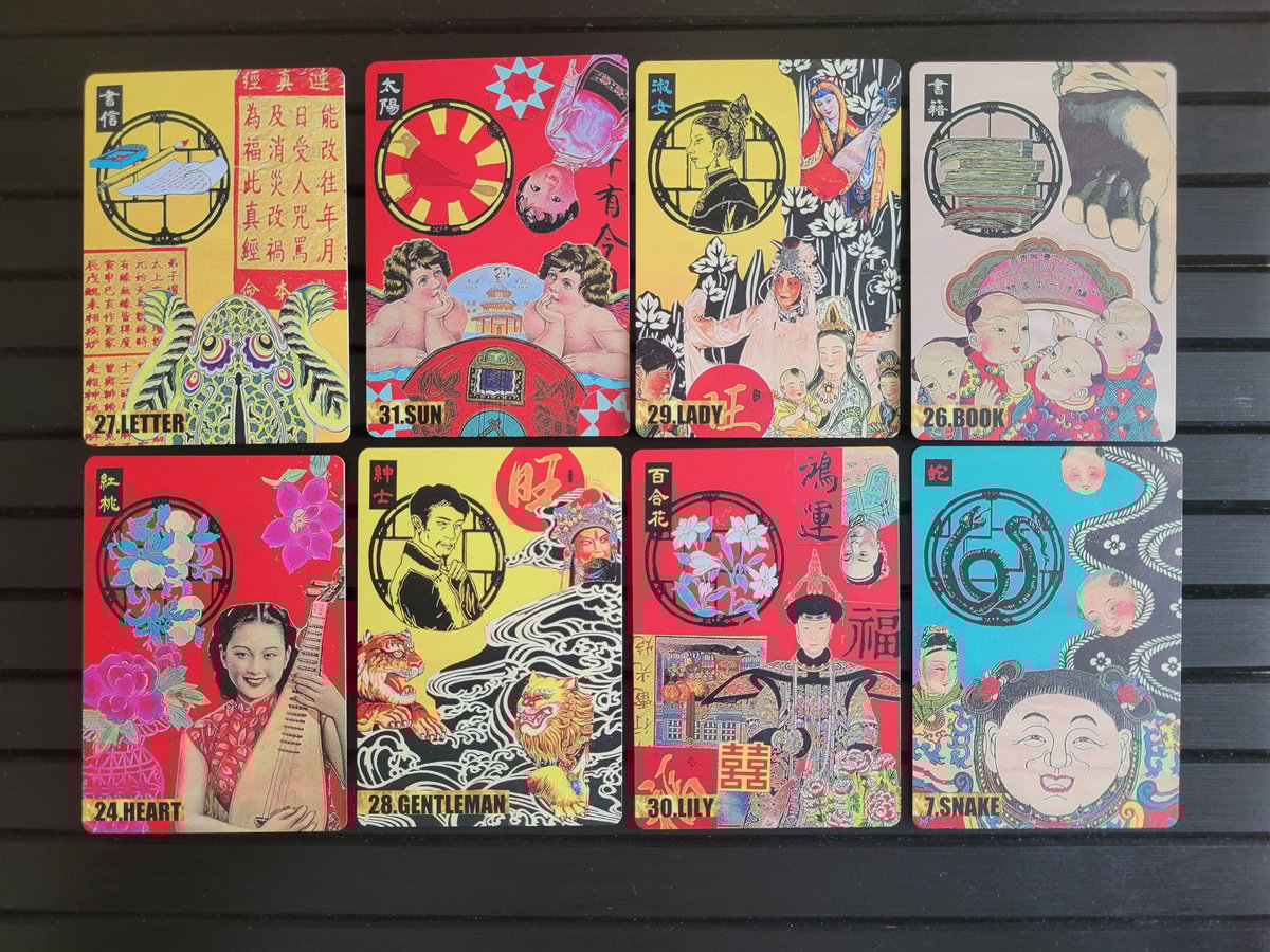 Chinese Lenormand card deck | take a stroll