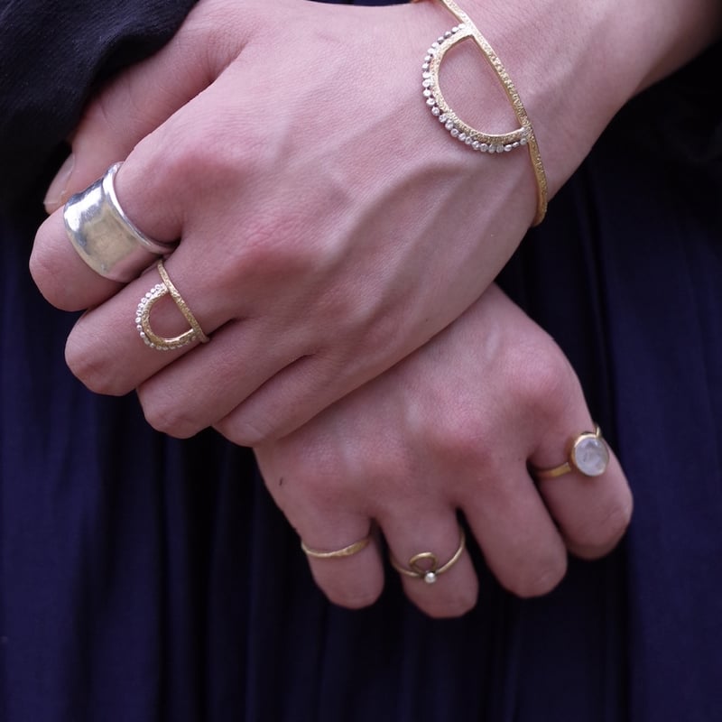 BRASS YARD ブラスヤード　caapa バングル　シルバー BRASS YARD ブラスヤード caapa バングル シルバー caapa