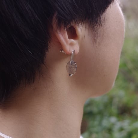 dualピアス 銀