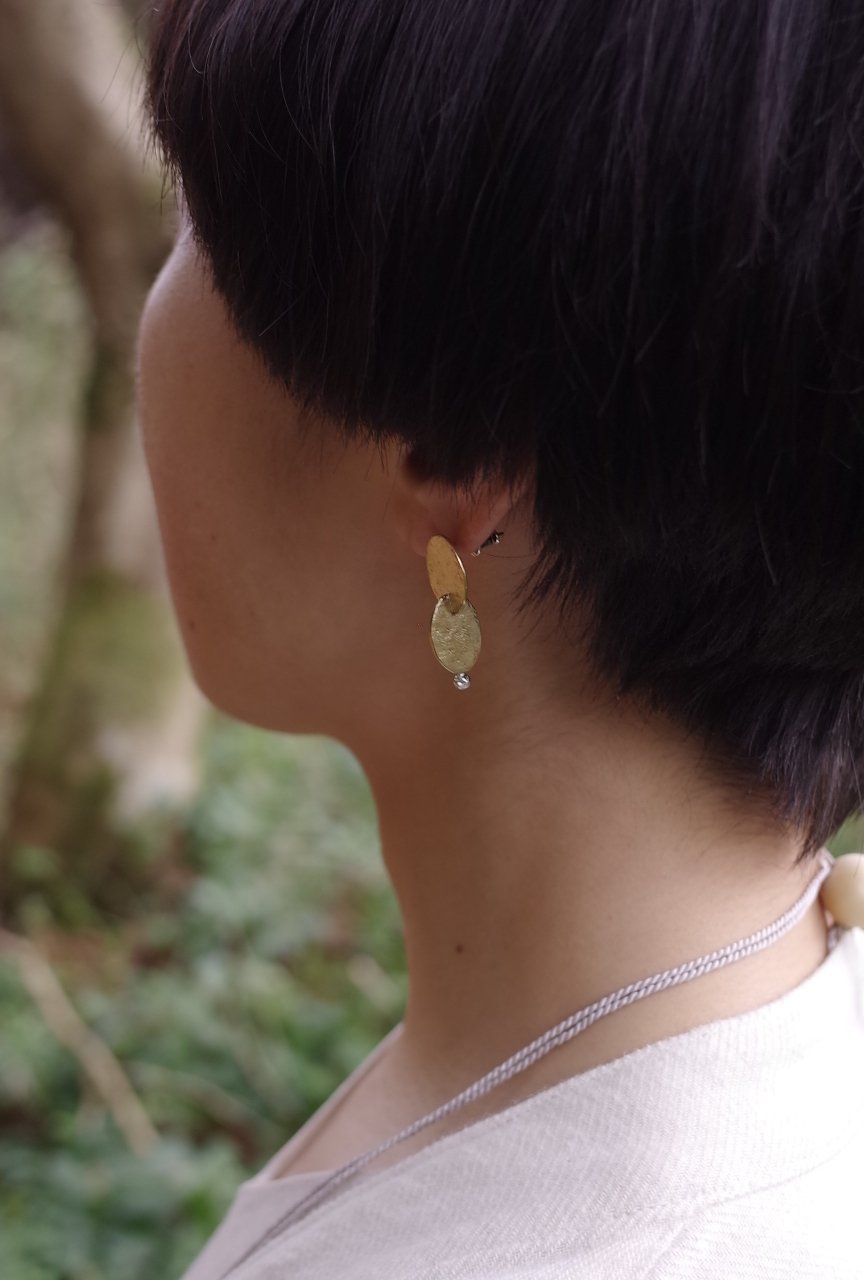 dualピアス 真鍮 | BRASSYARD