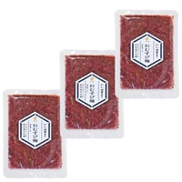 すや亀３パック 紫蘇（しそ）と塩のカリカリきざみ梅漬 無着色 おむすび梅85g3pおにぎりの具 カリカリ梅