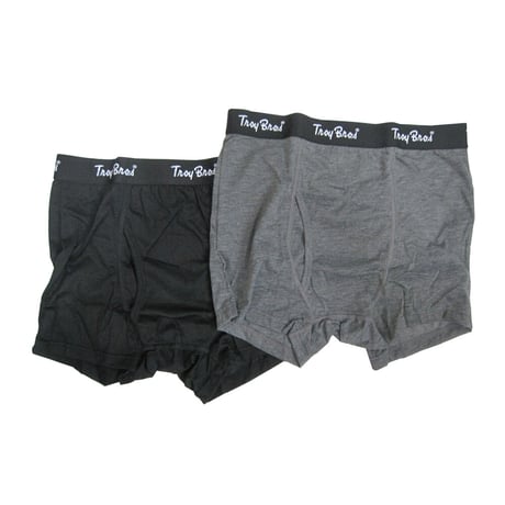 【送料無料】メンズ（男性用 ）Troy Bros（トロイブロス） ボクサーパンツ【２枚組（２色）】 快適 ストレッチ【代引き 着指定不可】
