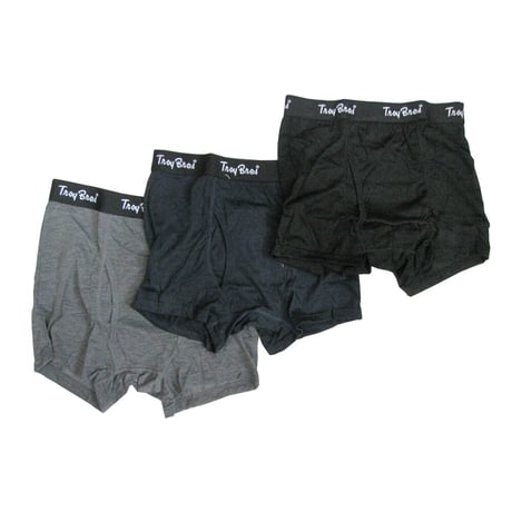 【送料無料】メンズ（男性用 ）Troy Bros（トロイブロス） ボクサーパンツ【２枚組（２色）】 快適 ストレッチ【代引き 着指定不可】