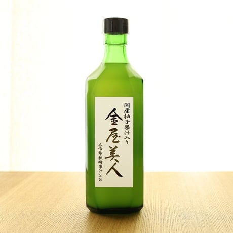 【送料無料　１２本セット】濃縮ゆずドリンク 金屋美人 500ml×6本 富山名産 金屋ゆず5倍希釈 保存料 香料 無添加 【※一部地域送料有 時間指定可 代引不可】 チューハイ カクテル 家飲み