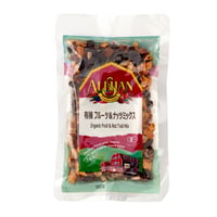【送料無料】ALISHAN アリサン オーガニック 有機 フルーツ ナッツミックス レーズン なつめやし オーツ麦 くるみ他 120g【日時指定 代引き不可】