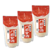 ３パック信州長野 善光寺門前 濃縮 甘酒300g 米糀 米こうじ ノンアルコール 発酵食品 飲む点滴