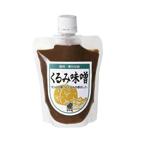 善光寺門前みそ 酢屋亀本店 くるみ味噌 使いやすいチューブタイプ ２パック 焼おにぎりなど ＴＶ放映 発酵食品 郷土料理 無化調 無添加 みそ