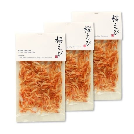 【送料無料】【３パック×18g（計54g）】駿河湾産 桜えび素干し 無着色 自然食品 静岡 名産 itto foodie 干しえび 国産 ギフト手土産 デザイナーズ 【クリックポスト 代引き不可】