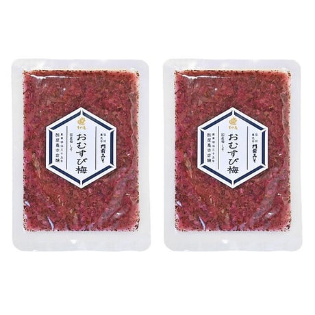 すや亀２パック 紫蘇（しそ）と塩のカリカリきざみ梅漬 無着色 おむすび梅85g2pおにぎりの具 カリカリ梅