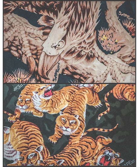 【A0024-365】■－百虎－ ALOHA Setup■Shirts&Shorts