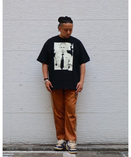 【A0026-128】■若かりしCEO■S/S TEE■ブラック