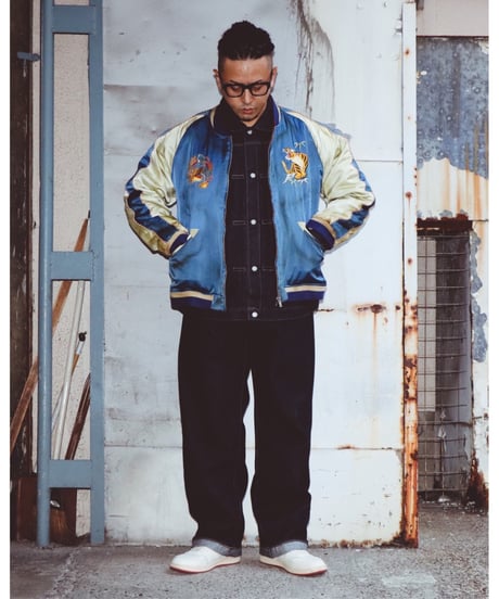 【A0025-317】■SNVG■REVERSIBLE SOUVENIR JACKET 2025■ブルー/ブラウン