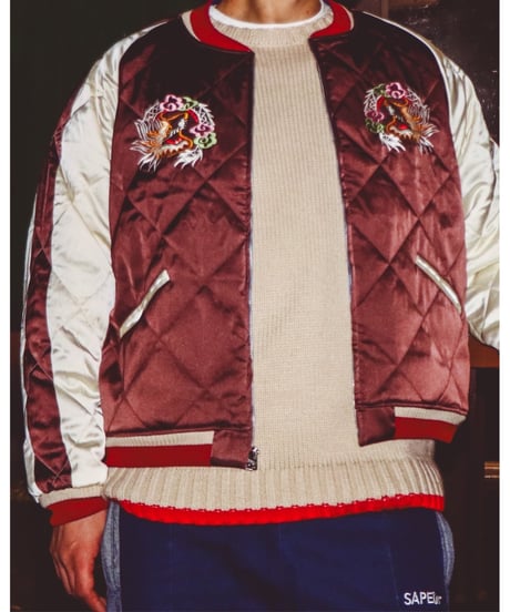 【A0025-317】■SNVG■REVERSIBLE SOUVENIR JACKET 2025■ブルー/ブラウン