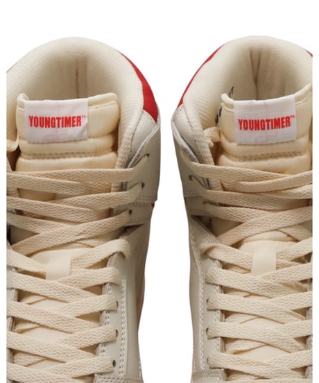 ■YOUNGTIMER■LEATHER Hi ■Natural/CometRed
