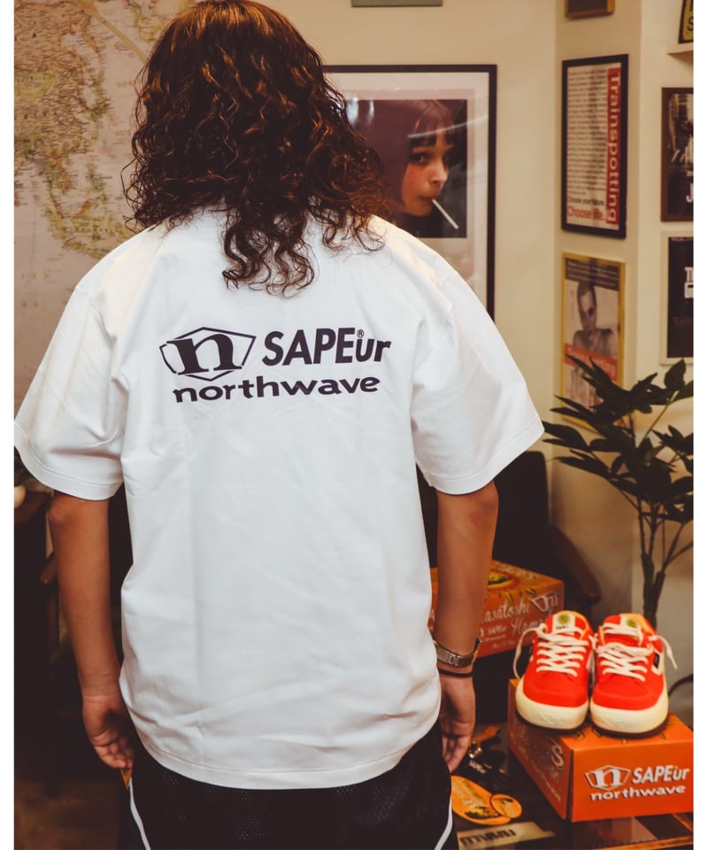 A0026-048】□NORTHWAVE×SAPEUR POCKET□S/S TEE□パープ
