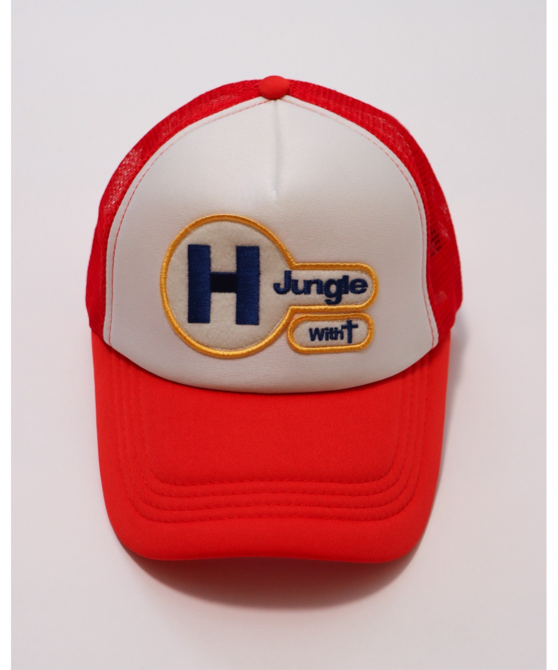 A0026-166】□Hjungle withT MESH CAP□レッド | SAPEur