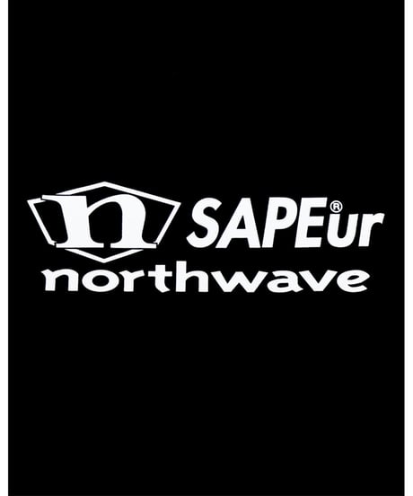【A0026-055】■NORTHWAVE×SAPEUR MONSTER■S/S TEE■パープル/ブラック