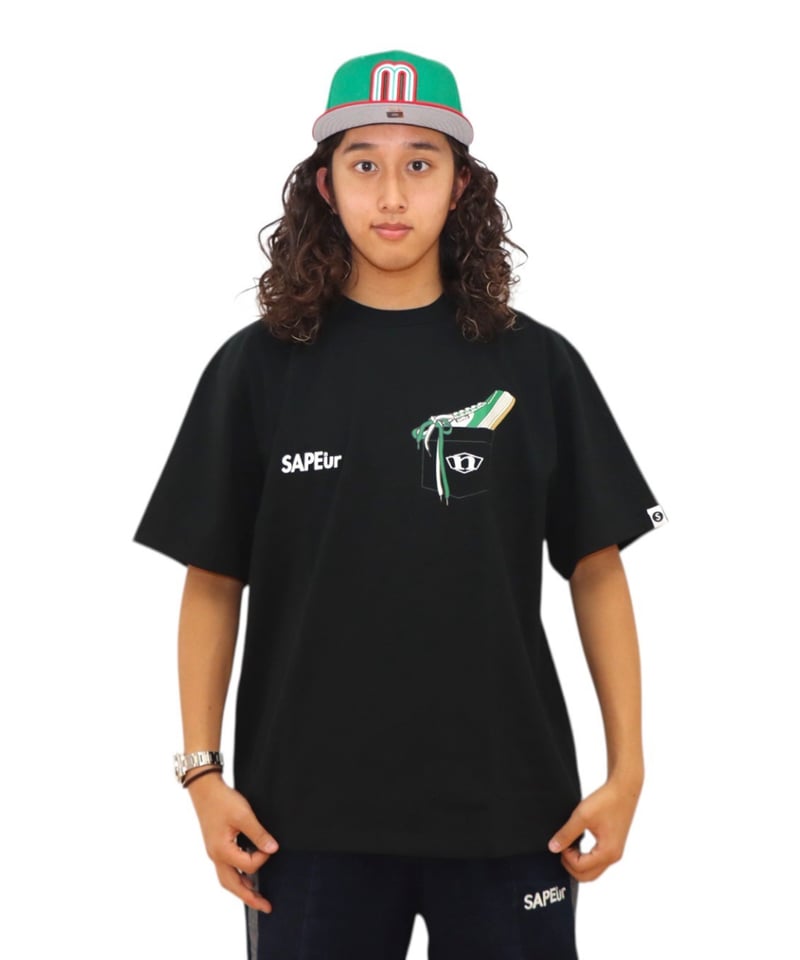 SAPEuR ブラック Tシャツ SAPEur（サプール）Tシャツ・カットソー 黒 サイズ:XL メンズ
